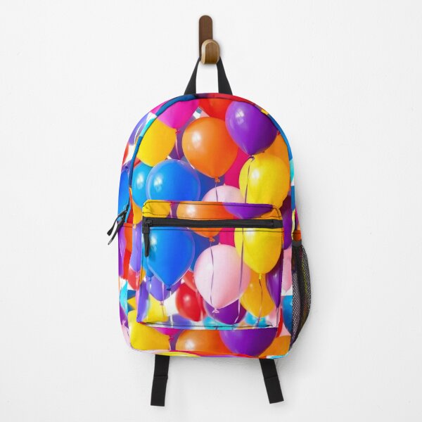 Item preview, Colorful Party Celebration Balloons With Ribbons Floating Upward designed and sold by DEC02.