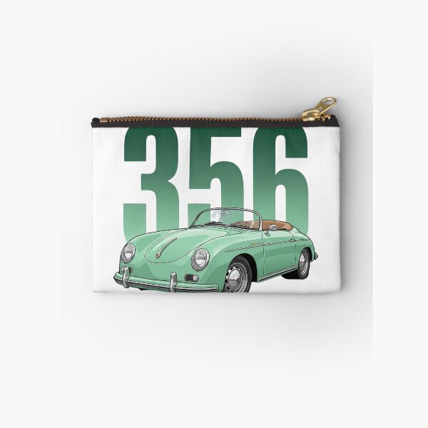 Item preview, Mint Green Porsche 356 Speedster Classic Convertible Vector Art designed and sold by Motorline44.