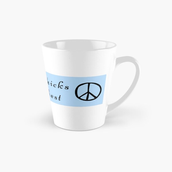 Item preview, Hippie Chicks Do it Best Bumper Sticker- Sky Blue designed and sold by mimishopss.
