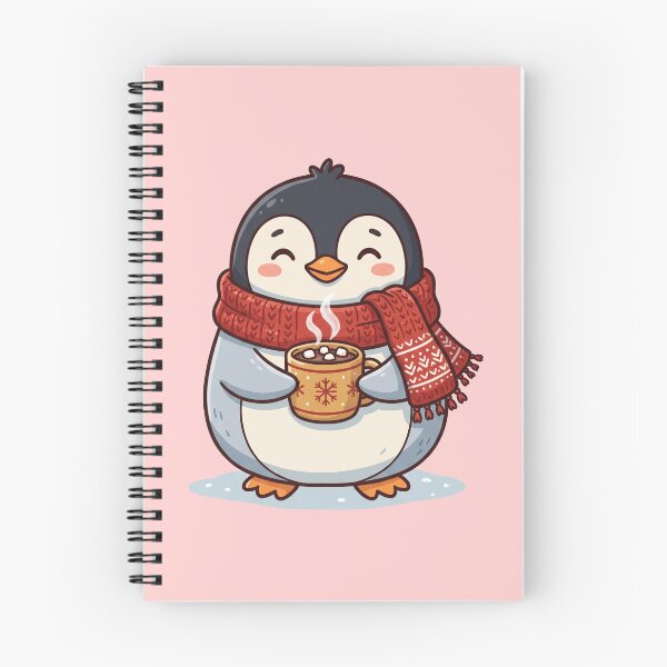 Item preview, Penguin Hot Chocolate Cozy Christmas Cute designed and sold by DofinaSur.