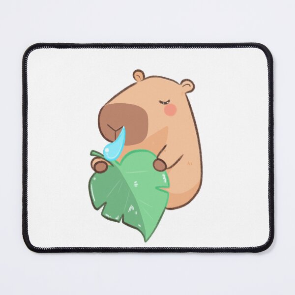 Item preview, Snoozing Capybara designed and sold by NguyenKa Art.