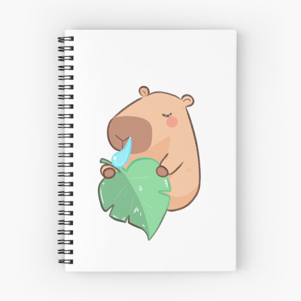 Item preview, Snoozing Capybara  designed and sold by NguyenKa Art.