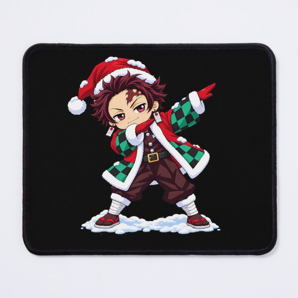 Item preview, Tanjiro Kamado Demon Slayer Christmas Dabbing Meme Chibi designed and sold by mildaclairmo.