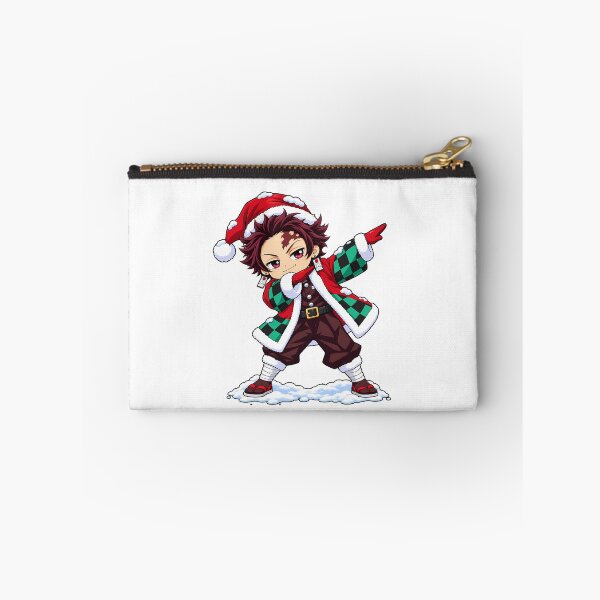 Item preview, Tanjiro Kamado Demon Slayer Christmas Dabbing Meme Chibi designed and sold by mildaclairmo.