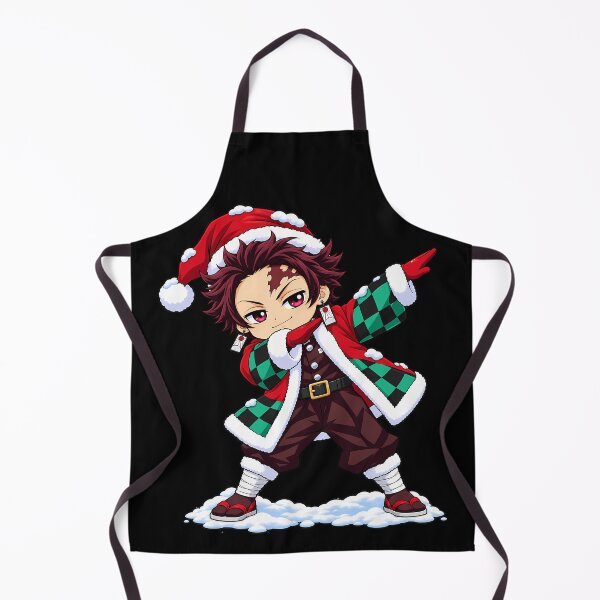 Item preview, Tanjiro Kamado Demon Slayer Christmas Dabbing Meme Chibi designed and sold by mildaclairmo.