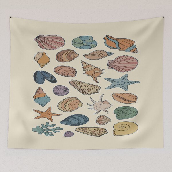 Item preview, Vintage Sea Shells and Starfish. designed and sold by EunsooLee.