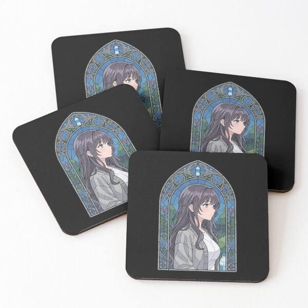 Item preview, Kaoruko Waguri Fragrant Flower Blooms Dignity Calm Blue Window designed and sold by mildaclairmo.
