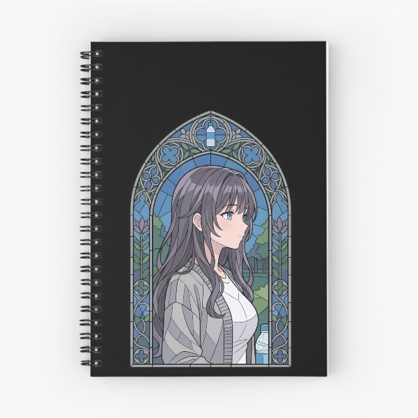 Item preview, Kaoruko Waguri Fragrant Flower Blooms Dignity Calm Blue Window designed and sold by mildaclairmo.