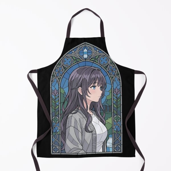 Item preview, Kaoruko Waguri Fragrant Flower Blooms Dignity Calm Blue Window designed and sold by mildaclairmo.