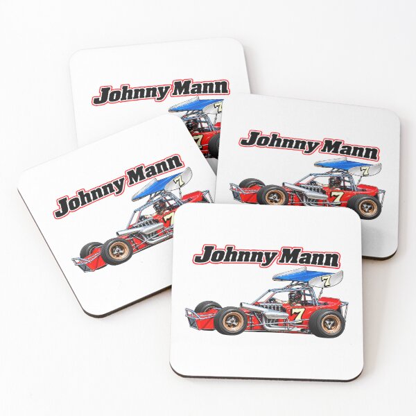 Item preview, Johnny Mann USAC CRA Sprint Midget Dirt Race Car  designed and sold by GARAGE75DESIGNS.