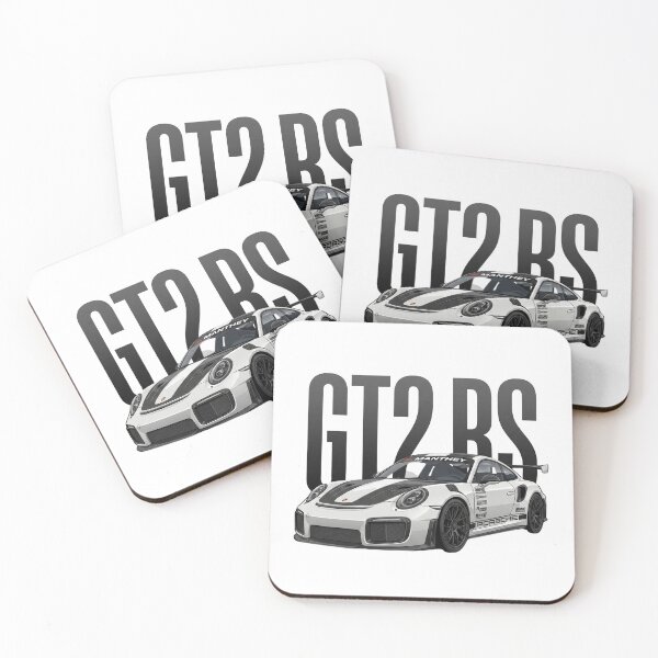Item preview, White Porsche 911 GT2 RS Weissach Manthey Racing Supercar Vector Art designed and sold by Motorline44.