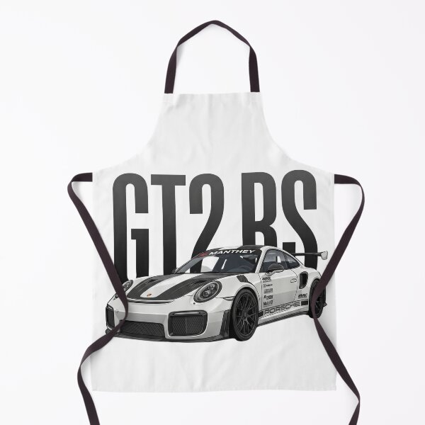 Item preview, White Porsche 911 GT2 RS Weissach Manthey Racing Supercar Vector Art designed and sold by Motorline44.