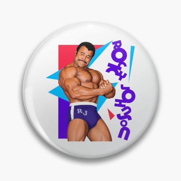 Item preview, Rocky Johnson - Classic Pro Wrestling Fan Art designed and sold by darklordpug.