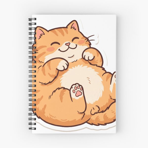 Item preview, Orange Cat Belly Cute Funny Kawaii designed and sold by DofinaSur.