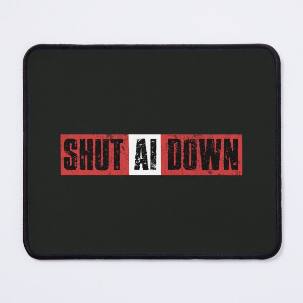 Item preview, STOP AI  - Shut AI Down designed and sold by Frank J. Art.