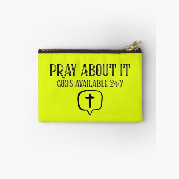 Item preview, GOD'S AVAILABLE 24/7...PRAY ABOUT IT CHRISTIAN APPAREL designed and sold by VFamdesigns.