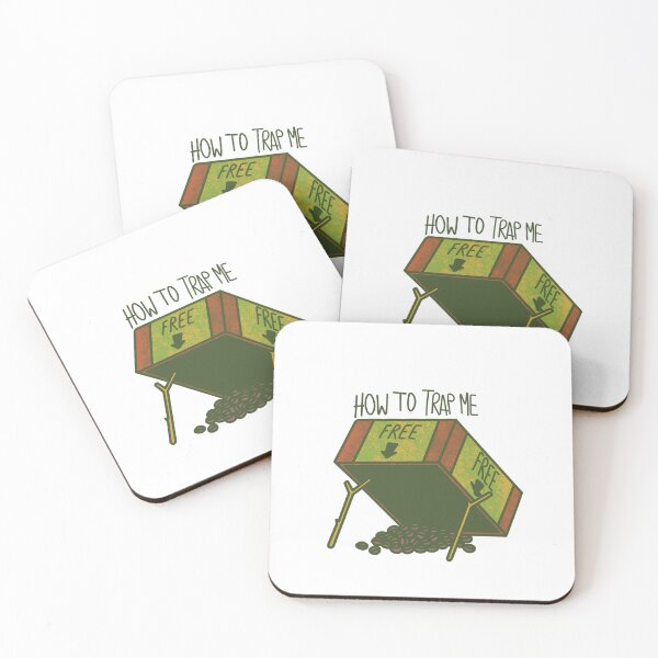 Item preview, How To Trap Me Coffee Beans Box Trap Humor designed and sold by AbsurdAttic.