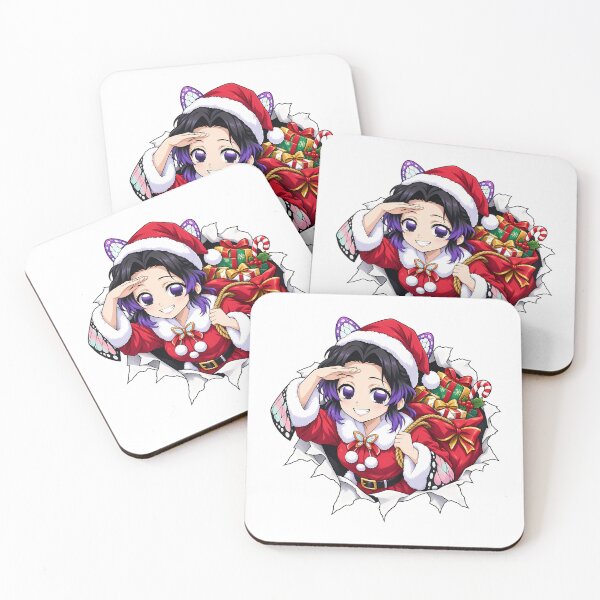 Item preview, Shinobu Kocho Demon Slayer Christmas Torn Paper Gift Sack designed and sold by mildaclairmo.