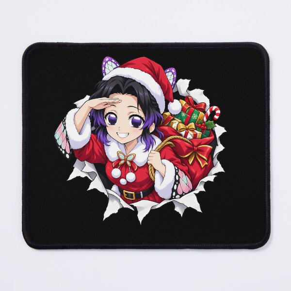 Item preview, Shinobu Kocho Demon Slayer Christmas Torn Paper Gift Sack designed and sold by mildaclairmo.