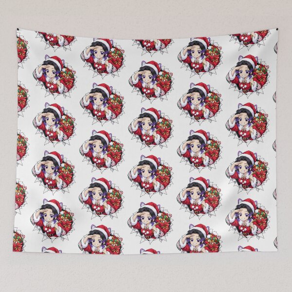 Item preview, Shinobu Kocho Demon Slayer Christmas Torn Paper Gift Sack designed and sold by mildaclairmo.