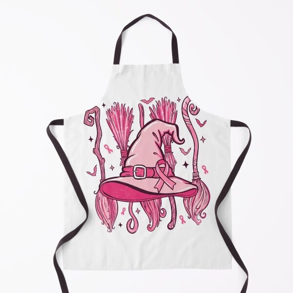Item preview, Pinkoween Witch Hat Broomsticks Breast Cancer Awareness Halloween designed and sold by DYAFLK.