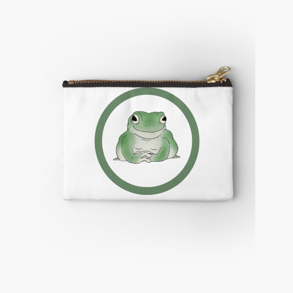 Item preview, greeeeen frog in a circle designed and sold by ThePanckLizrd.