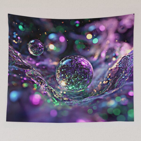 Item preview, Magical, Mystical Fantasy Floating Sci-Fi Coloful Bubbles  designed and sold by DEC02.