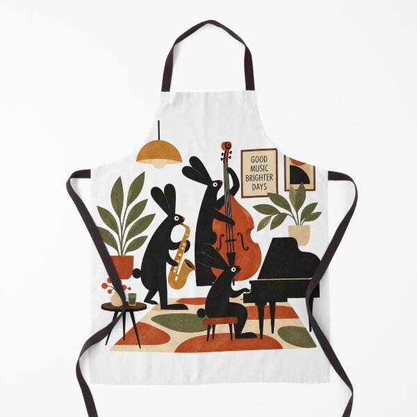 Item preview, Mid Century Jazz Rabbits designed and sold by zero8.design.