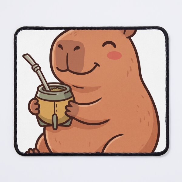 Item preview, Capybara Mate Love Cute Kawaii Argentina designed and sold by DofinaSur.