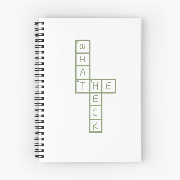 Item preview, What the Heck Crossword designed and sold by Tia Thompson.