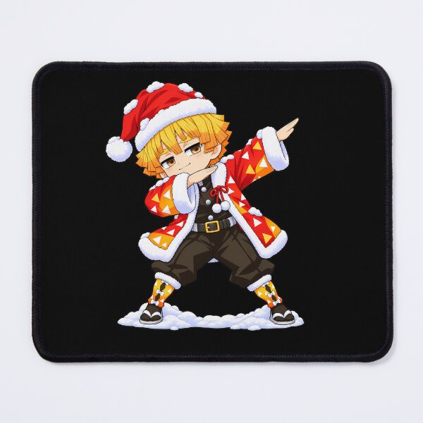 Item preview, Zenitsu Agatsuma Demon Slayer Christmas Dab Meme designed and sold by mildaclairmo.