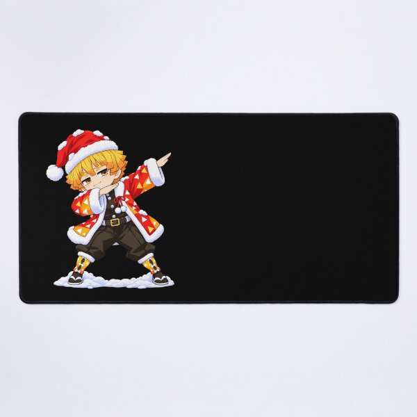 Item preview, Zenitsu Agatsuma Demon Slayer Christmas Dab Meme designed and sold by mildaclairmo.