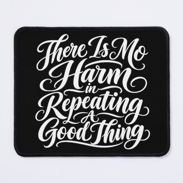 Item preview, The Value of Repetition designed and sold by Quote Gallery.