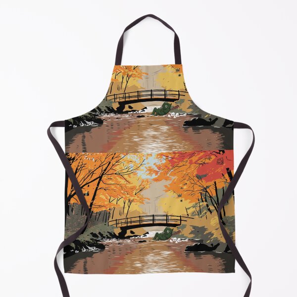 Item preview, Autumn Bridge with Troll designed and sold by blacksnowcomics.