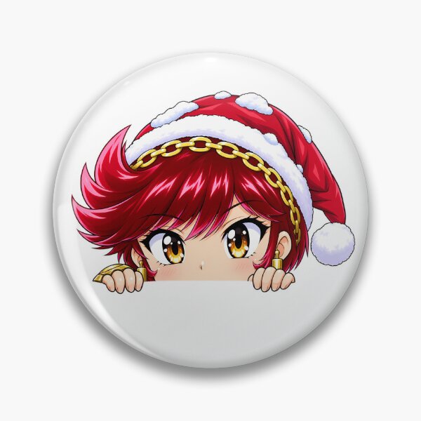 Item preview, Benten Urusei Yatsura Christmas Peeking Santa designed and sold by mildaclairmo.