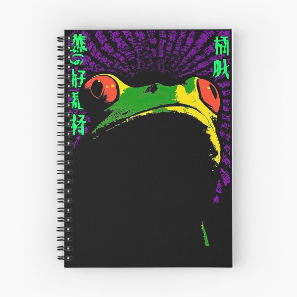 Item preview, Vaporwave Cool Frog Japanese Urban Aesthetic  designed and sold by ShurikenStar.