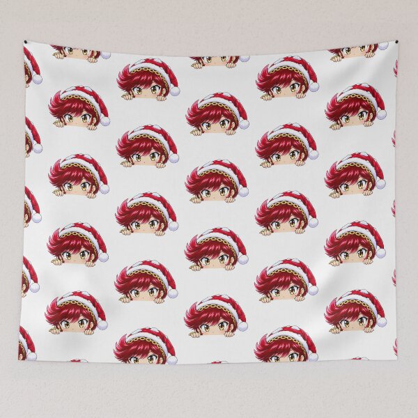 Item preview, Benten Urusei Yatsura Christmas Peeking Santa designed and sold by mildaclairmo.