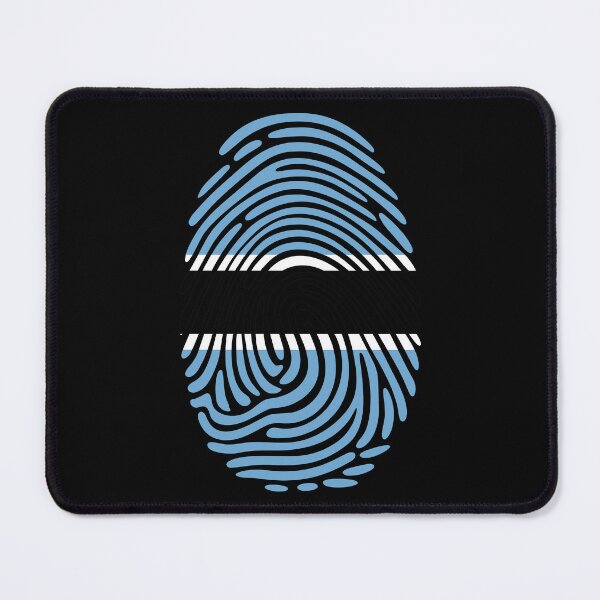 Item preview, Botswana Flag Fingerprint Identity | Batswana DNA Heritage Graphic designed and sold by NTGUILTY.