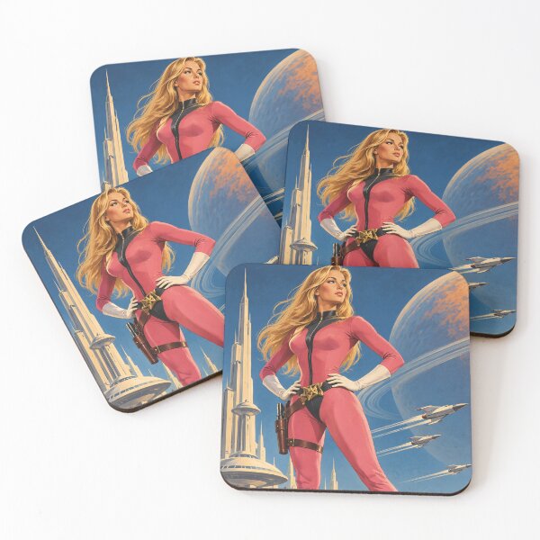 Item preview, 70's Style Science Fiction Art: Bold Frontier designed and sold by Moviebuff91.
