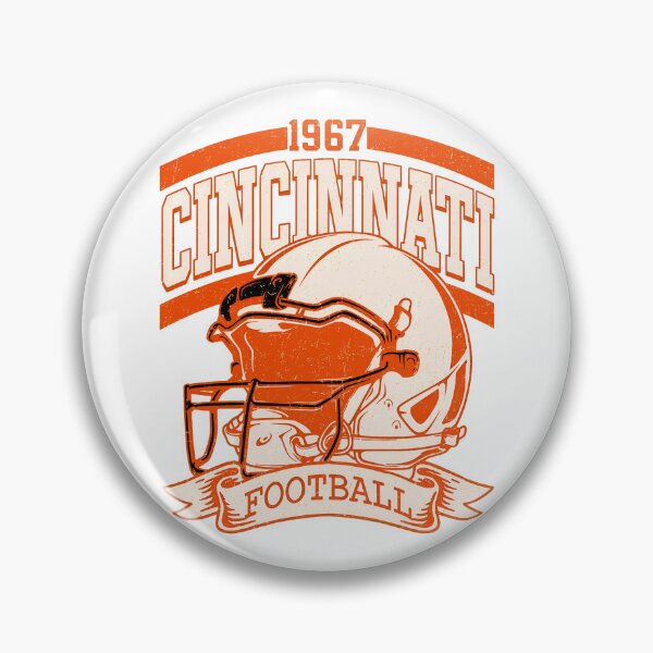 Item preview, Vintage Cincinnati Football Helmet Graphic  designed and sold by KeeganMelbye.