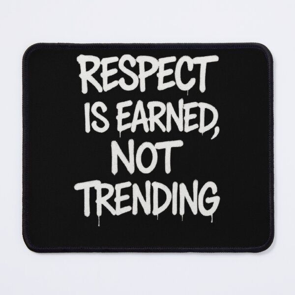 Item preview, "Respect Over CloutNot Trending Lies" designed and sold by H.C HustleConvention .