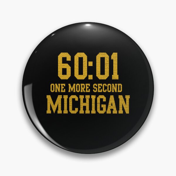Item preview, One More Second Michigan Game Football designed and sold by delllsdesigns.