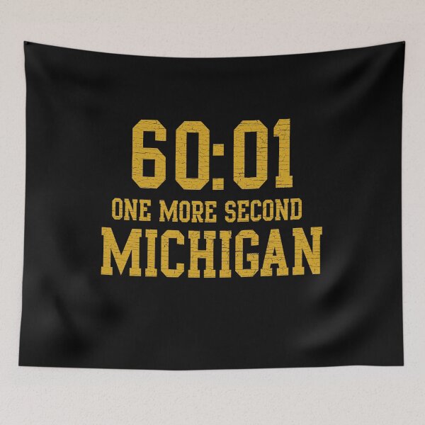 Item preview, One More Second Michigan Game Football designed and sold by delllsdesigns.