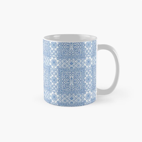 Item preview, Blue and White Portuguese Tile designed and sold by HappyTees Lab.