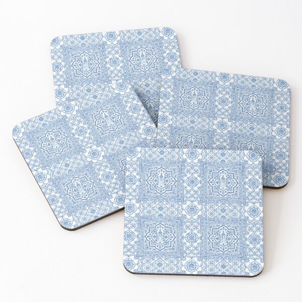 Item preview, Blue and White Portuguese Tile designed and sold by HappyTees Lab.