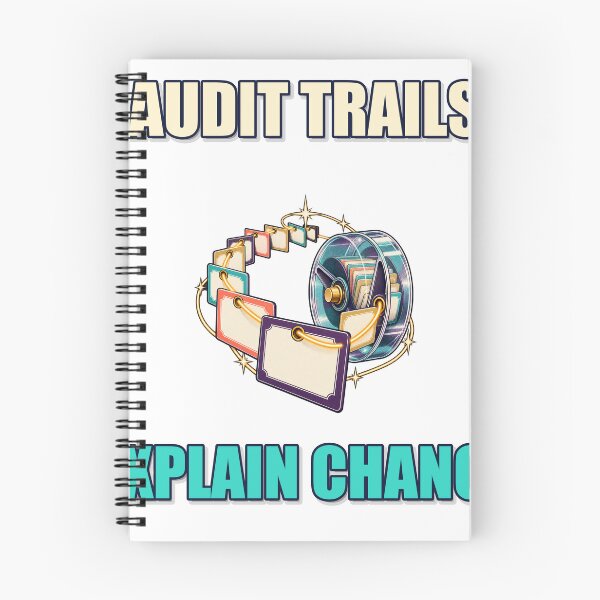 Item preview, Audit Trails Explain System Changes designed and sold by Shope Buzz.