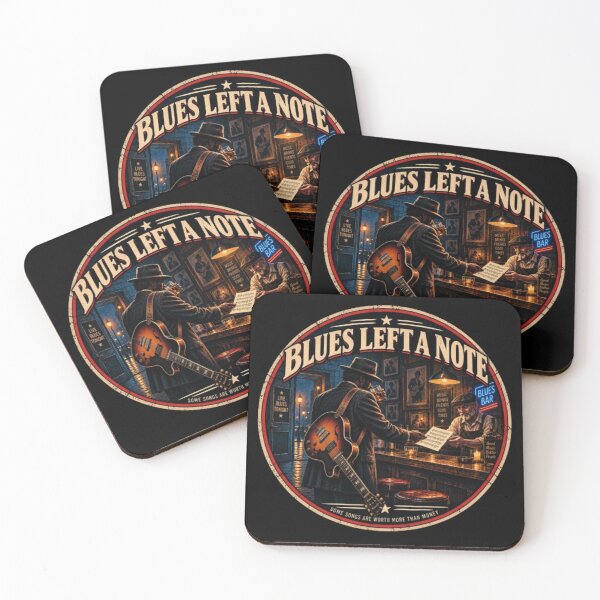 Item preview, The Blues Left a Note — Vintage Blues Music designed and sold by QuietSpark.