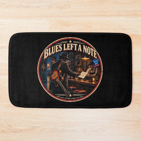 Item preview, The Blues Left a Note — Vintage Blues Music designed and sold by QuietSpark.