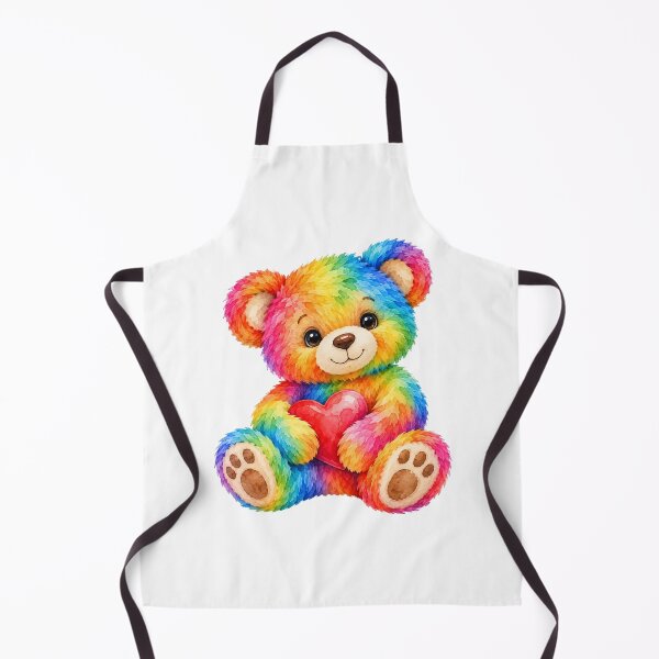 Item preview, Cute Rainbow Colorful Teddy Bear Shapes Mania designed and sold by Shapes-Mania.