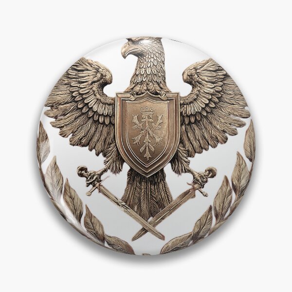 Item preview, Imperial Roman Eagle Shield Crest Art designed and sold by iodshorts.